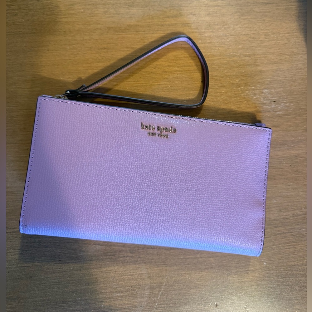Kate Spade Lilac Wristlet Clutch